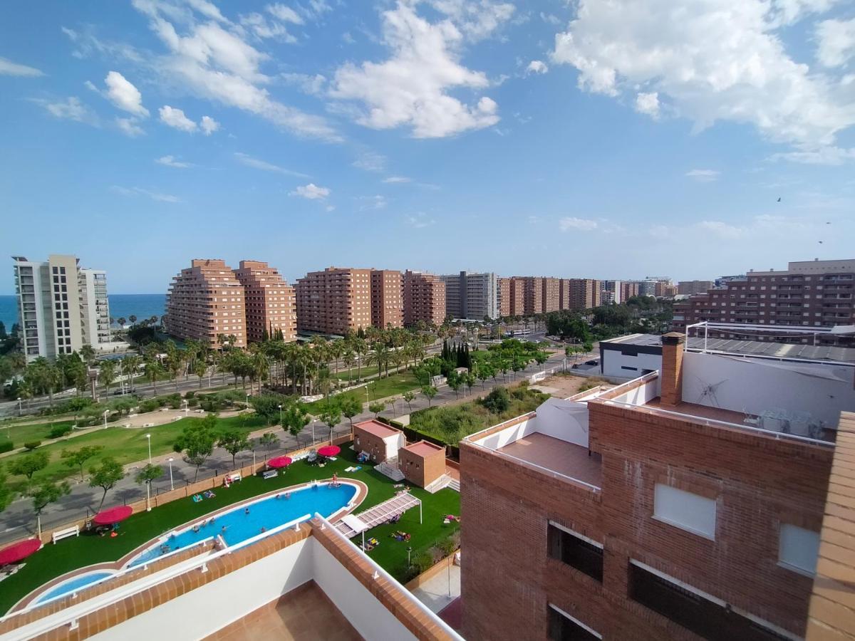 Acv - Torremar-2ª Linea Planta 7 Frontal 3 Apartamento Oropesa del Mar Exterior foto