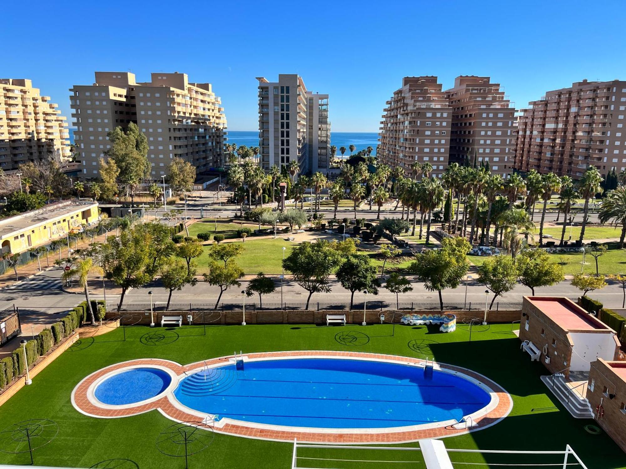 Acv - Torremar-2ª Linea Planta 7 Frontal 3 Apartamento Oropesa del Mar Exterior foto